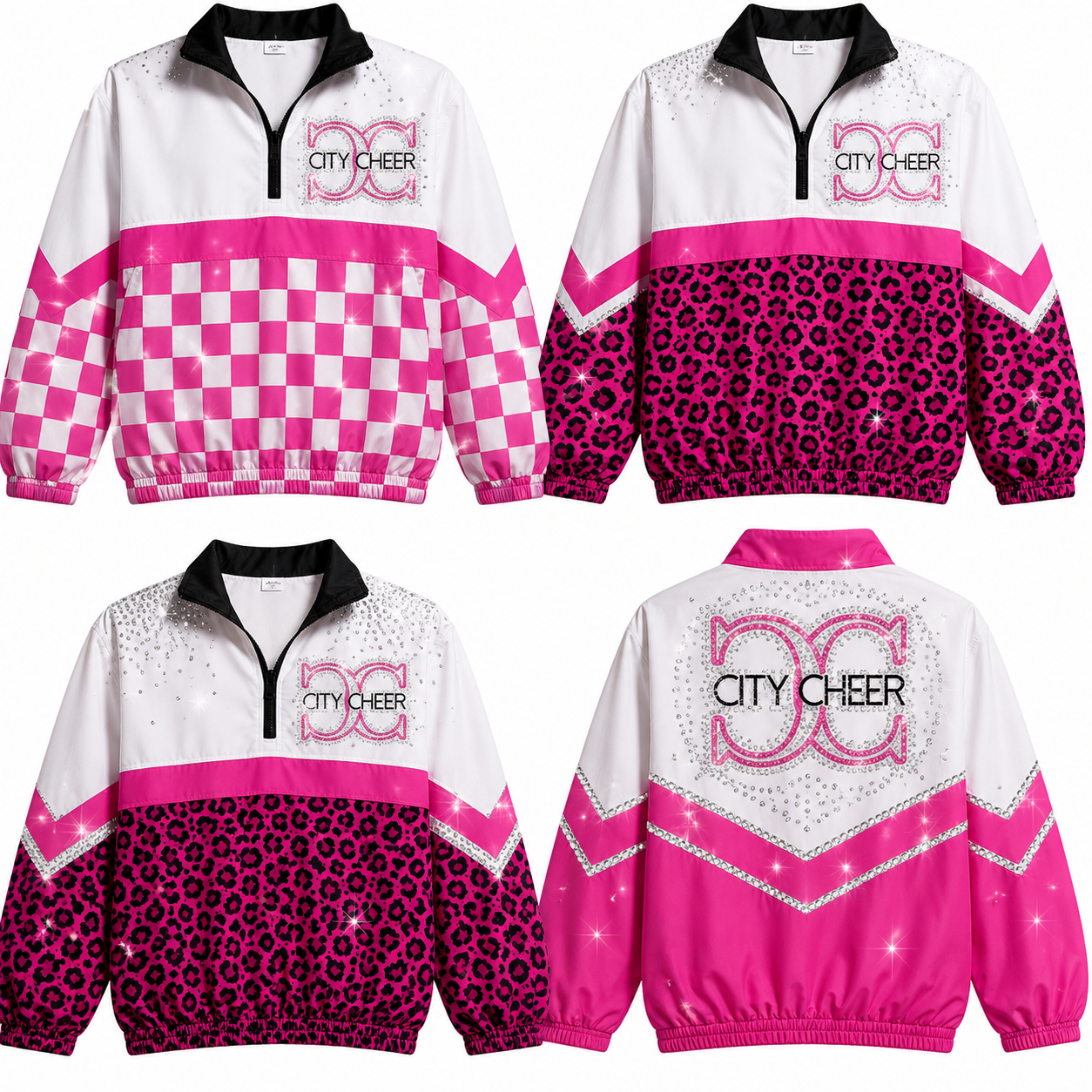 City Cheer Bling Jacket * Closed Friday Aug 14th*
