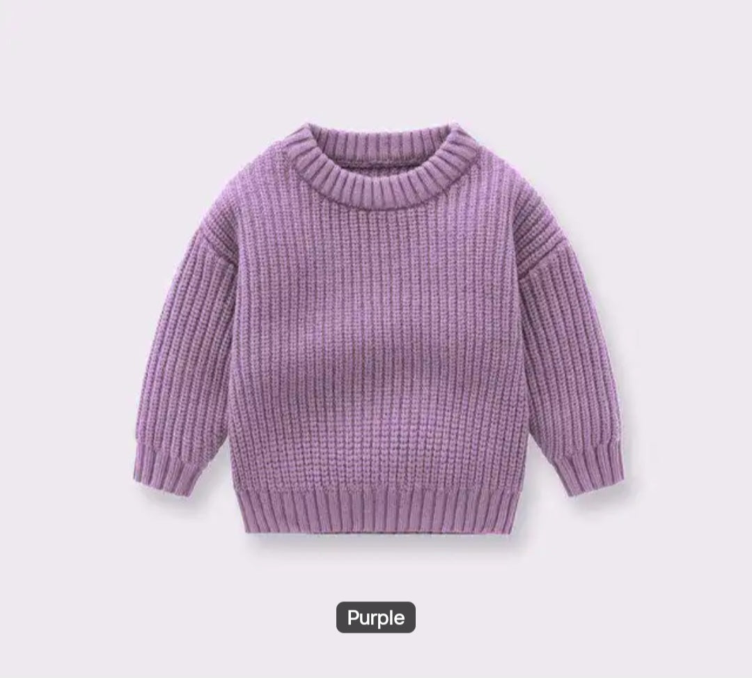 *PRE-ORDER* --Infant - Youth Knitted Sweatshirt