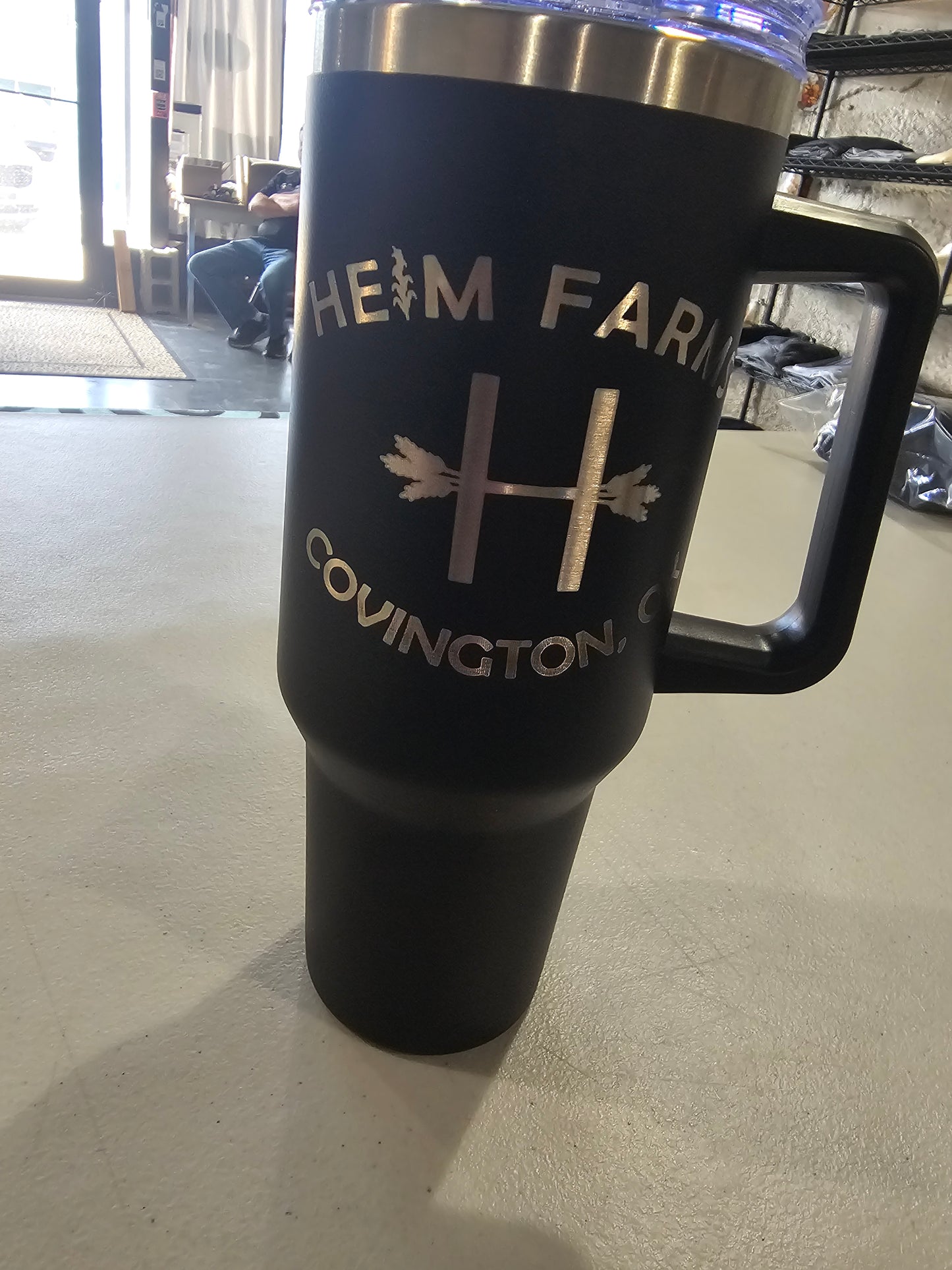 Heim Farms 40oz Engraved Tumbler