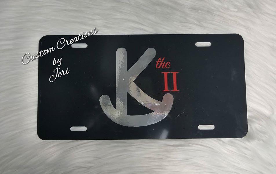 Personal License Plate 12x6