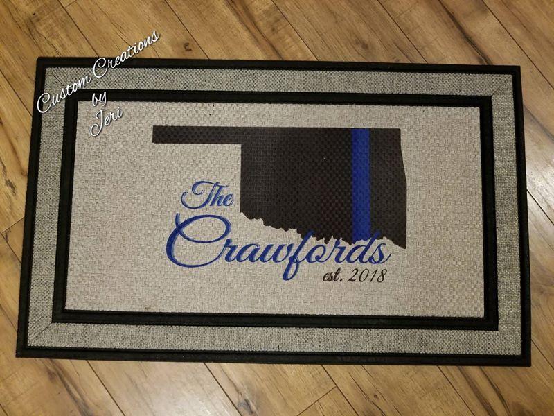 18 x 30 Custom Doormat