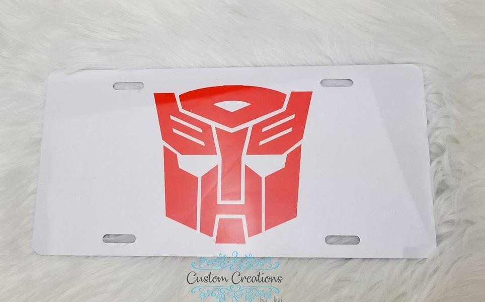 Personal License Plate 12x6